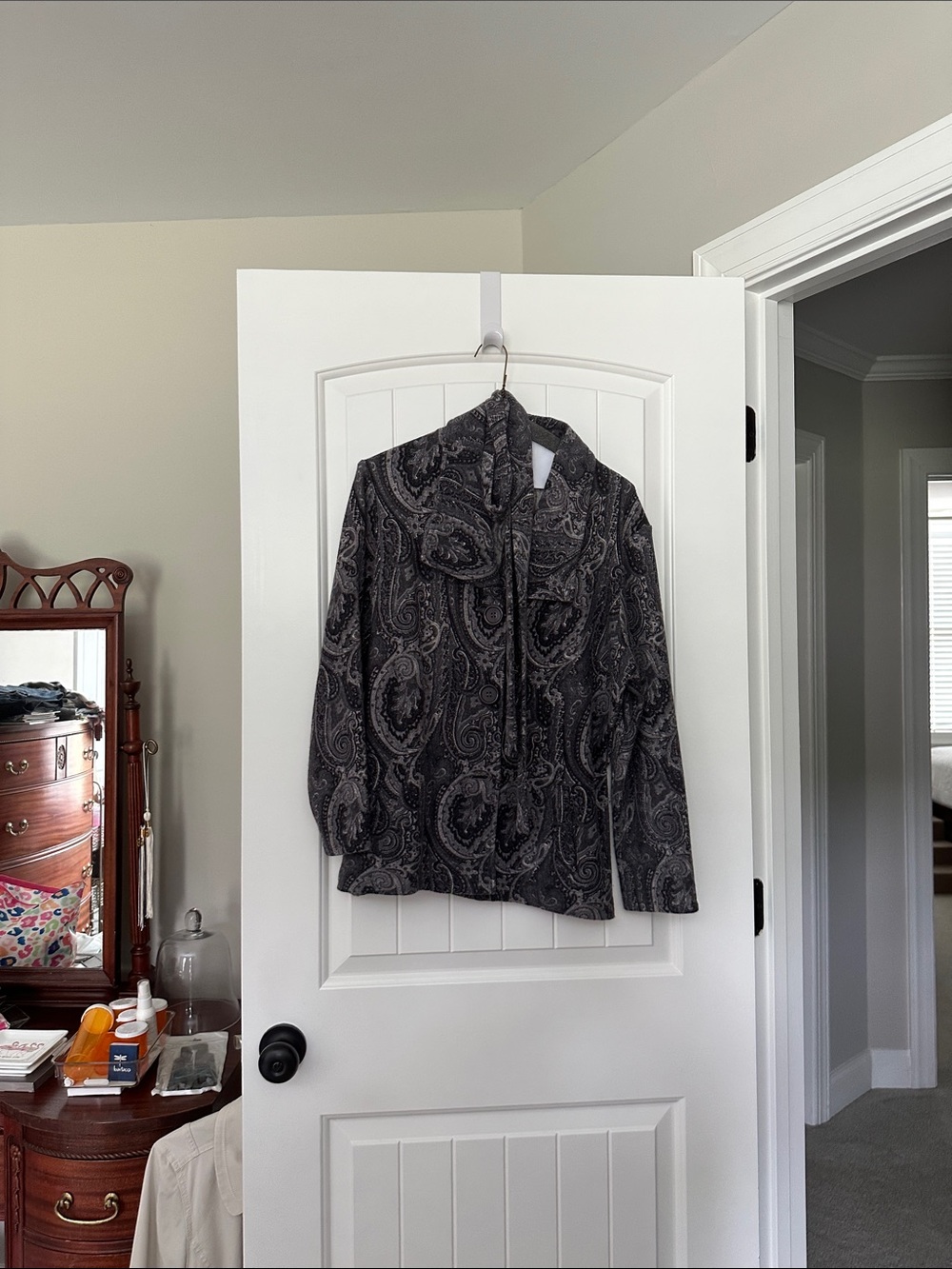 Paisley Zip-Up Jacket